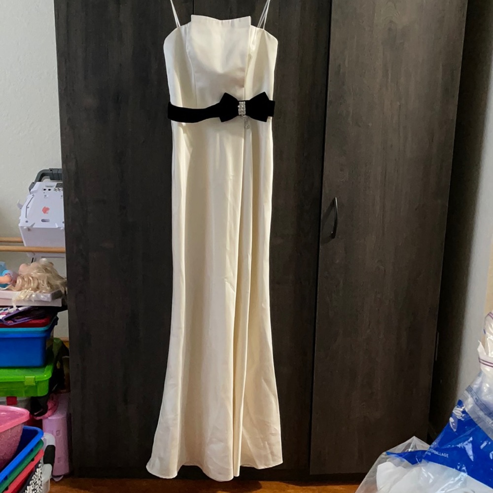 A.B.S strapless gown. Size 4.